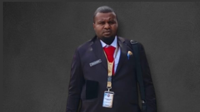 Anggota DPR PPT Paul Mote - Doc. Pribadi