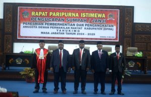 Son Bahabol dan Amirson Heselo Pimpin Ketua DPRK Yahukimo Antar Waktu