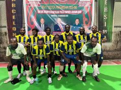 Lapago FC Raih Juara Turnamen Futsal Merry Christmas Cup I dan HUT Kabupaten Jayawijaya