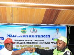 Dukung Pembinaan Umat dan Seni Liturgi, Bupati Dogiyai Sumbang Rp 1 Miliar untuk LP3KD