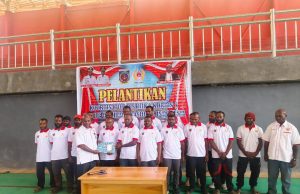 Paniai Lantik 24 Pengurus Distrik, Targetkan Kebangkitan Prestasi Olahraga Lokal