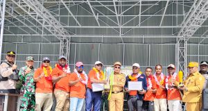 Tim Persipuncak Chartensz Tiba di Kabupaten Puncak di Sambut Oleh Bupati, OPD dan Masyarakat Kab. Puncak