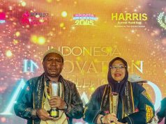 Bupati Boven Digoel dan Wakil Bupati Merauke Raih Indonesia Innovation Excellence Award 2026