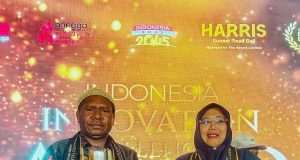 Bupati Boven Digoel dan Wakil Bupati Merauke Raih Indonesia Innovation Excellence Award 2026