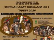 Festival Sekolah Adat Hugulama Ke-I 2026 Resmi Ditutup di Yogonima
