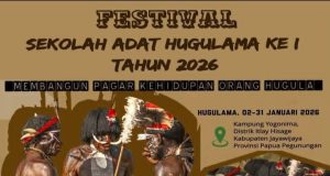 Festival Sekolah Adat Hugulama Ke-I 2026 Resmi Ditutup di Yogonima