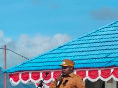 Wakil Bupati Ayub Pigome Pimpin Apel Gabungan ASN Kabupaten Deiyai