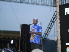 Abeth You : Sebanyak 1.132 peserta aktif memeriahkan Festival Media Se-Tanah Papua Perdana Ketua Panitia Festival Media I Abeth A. Youw yang diselenggarakan oleh Assosiasi Wartawan Papua - Doc. Humas AWP