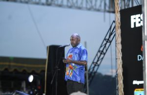 Abeth You : Sebanyak 1.132 peserta aktif memeriahkan Festival Media Se-Tanah Papua Perdana Ketua Panitia Festival Media I Abeth A. Youw yang diselenggarakan oleh Assosiasi Wartawan Papua - Doc. Humas AWP