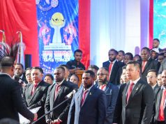 Yoti Gire Nahkodai HIPMI Papua Tengah, Dorong Pengusaha Asli Daerah Ambil Peran Strategis YOTI GIRE- BPD terpilih HIPMI Papua Tengah resmi dilantik oleh BPP HIPMI, Sabtu (7/2/2026) Doc. Humas HIPMI