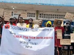 Nabire Bergerak: Solidaritas Pelajar dan Mahasiswa Papua Tengah Gelar Mimbar Bebas