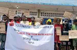 Nabire Bergerak: Solidaritas Pelajar dan Mahasiswa Papua Tengah Gelar Mimbar Bebas