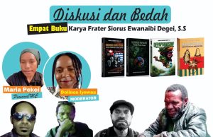 Diskusi dan Bedah Empat Buku Karya Frater Siorus Degei Digelar di Dogiyai