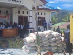 Pemprov Papua Pegunungan Salurkan Bantuan Ketiga untuk Korban Kebakaran Tolikara