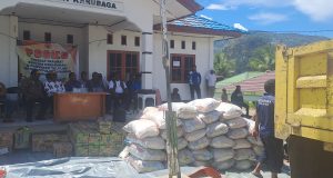 Pemprov Papua Pegunungan Salurkan Bantuan Ketiga untuk Korban Kebakaran Tolikara