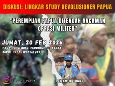 Diskusi “Perempuan Papua di Tengah Ancaman Operasi Militer” Digelar di Waena