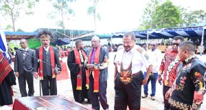 Gubernur John Tabo Akui Doa Jemaat GKI dan Gerja Lainnya Mengantarkannya Menjadi Gubernur Papua Pegunungan