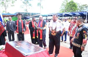 Gubernur John Tabo Akui Doa Jemaat GKI dan Gerja Lainnya Mengantarkannya Menjadi Gubernur Papua Pegunungan
