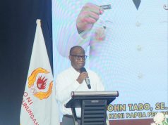 Ketua Harian KONI Papua Pegunungan Berharap Pengurus di 8 Kabupaten Yang Terpilih Harus Paham Olahraga
