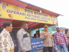 Polres Tolikara Siapkan 120 Personel Amankan Idulfitri, Sekda Yosua Douw Ajak Umat Nasrani Menjaga Keamanan Bersama