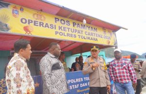 Polres Tolikara Siapkan 120 Personel Amankan Idulfitri, Sekda Yosua Douw Ajak Umat Nasrani Menjaga Keamanan Bersama