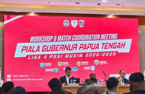 Hasil Undian Liga 4 Zona Papua Tengah: Persipuncak Chartensz Masuk Grup B