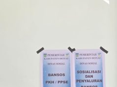 Dinas Sosial Deiyai Gelar Sosialisasi dan Penyaluran Bansos Daerah Tahun 2026