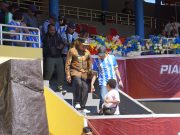 Bupati Puncak Elvis Tabuni Hadir Saksikan Semifinal Persipuncak Chartensz vs Persido Dogiyai