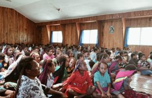 Gotong Royong 16 Klan Marga, Gereja Baptis Wameroma di Jayawijaya Hampir Rampung