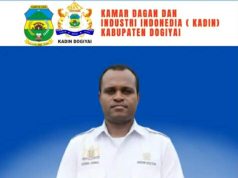 Ketua Kadin Amatus Anouw Fokus Pemberdayaan Pengusaha OAP di Dogiyai