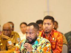 DPR Papua Tengah Terima LKPJ Gubernur 2025, Delius Tabuni Tekankan Fungsi Pengawasan