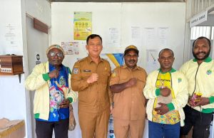 Pemuda Katolik Papua Tengah Jajaki Kolaborasi dengan Dinas Peternakan dan Perkebunan