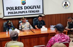 Bupati Dogiyai Hadiri Rapat Klarifikasi Kasus Pembunuhan Bripda Juventus Edowai