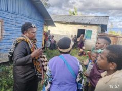 Pemda Deiyai Datangi Rumah Duka Alm. Petrus Yatipai di Timida, Paniai