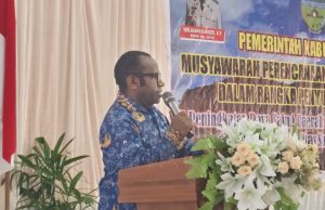 Bupati Deiyai Buka Musrenbang RKPD 2027, Tekankan Perencanaan Berbasis Data