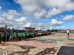 Peringati Hari Bumi, Bupati Deiyai, Instruksikan Disiplin Kerja, dan Kebersihan Lingkungan