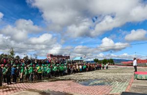 Peringati Hari Bumi, Bupati Deiyai, Instruksikan Disiplin Kerja, dan Kebersihan Lingkungan