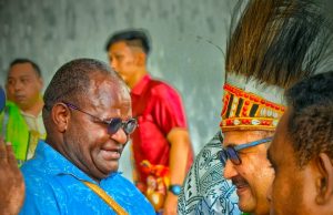 Wakil Bupati Deiyai Hadiri Penyambutan Kunker Kajati Papua di Papua Tengah