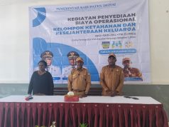 Dinas P3AKB Deiyai Gelar Sosialisasi Bina Kelompok Keluarga Sejahtera