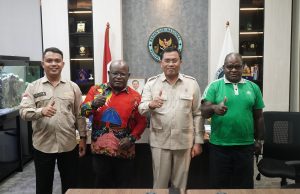 Wabup Deiyai Bahas Program Strategis Ekonomi Rakyat Bersama BGN Pusat