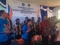 SMK Negeri 2 Agrobisnis dan Agroteknologi Lanny Jaya Lepas 25 Siswa Angkatan III