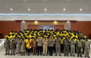 Buka Kegitan Pelatian Satpol PP: Asisten II Tekankan Integritas dan Pelayanan Humanis