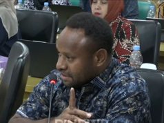 Raker Bersama Menteri UMKM RI, Nelson Wenda Soroti Pengungsian dan Keterbatasan Anggaran UMKM di Papua Pegunungan