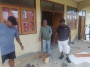 Ketua Baru KPA Jayawijaya Tonius Wenda dan Pengurus Bergerak Cepat, Renovasi Honai Kantor KPA dan Shelter Sebelum Memulai Pelayanan Keluar