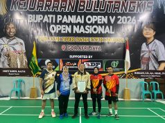 PBSI Deiyai Juara I Kategori B pada Bupati Paniai Open V 2026