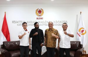 Ketua KONI Puncak Temui Ketua Umum KONI Pusat, Bahas Pengembangan Cabang Olahraga