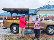 Bupati Deiyai Serahkan Mobil Operasional untuk Perkuat Kinerja Satpol PP