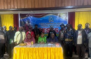 Pemuda Katolik Paniai Dukung Sosialisasi Perdasi dan Raperdasus Papua Tengah