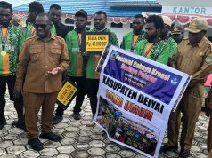 Harumkan Nama Deiyai, Bupati Beri Bonus Rp50 Juta kepada Kontingen Juara Umum Festival Budaya Papua Tengah