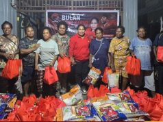 Peringati Bulan Bung Karno, Naomi Kotouki Serahkan Bantuan Sembako kepada Warga Masyarakat